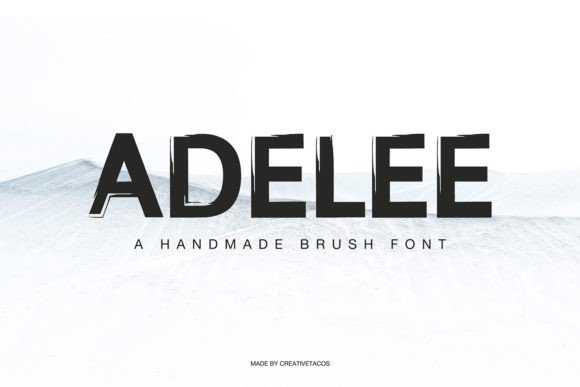Adelee: A Handwritten Font That Elevates Your Brand