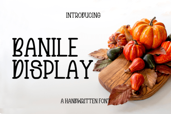 Banile Font for Bold Branding and Engaging Visuals