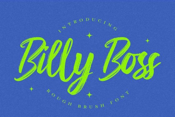 Billy Boss Font for Editorial Design and Creative Projects