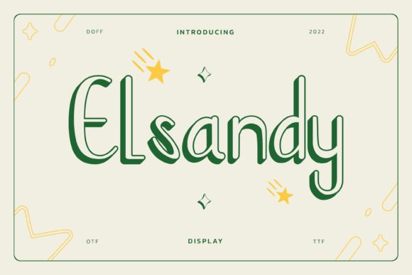 Discover the Timeless Charm of Elsandy Font