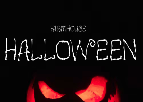 Farmhouse Halloween Font for Web Design Projects