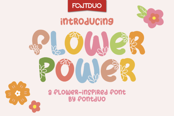 Flower Power Fd for a Cute and Professional Brand Look
