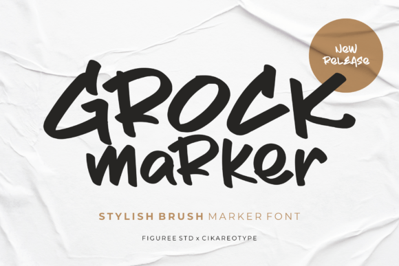 Grock Marker Font for Professional Branding
