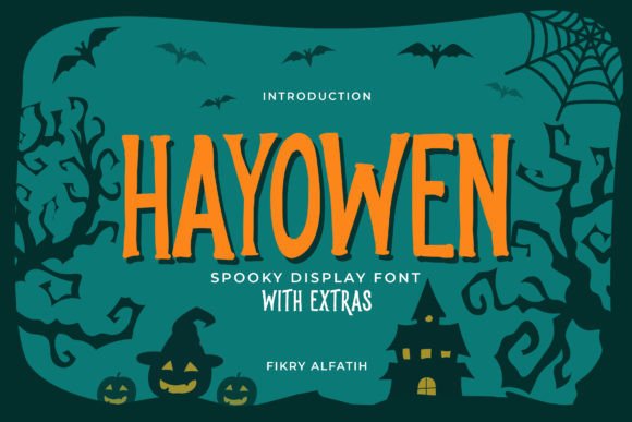 Hayowen: A Spooky Display Font for Web Projects