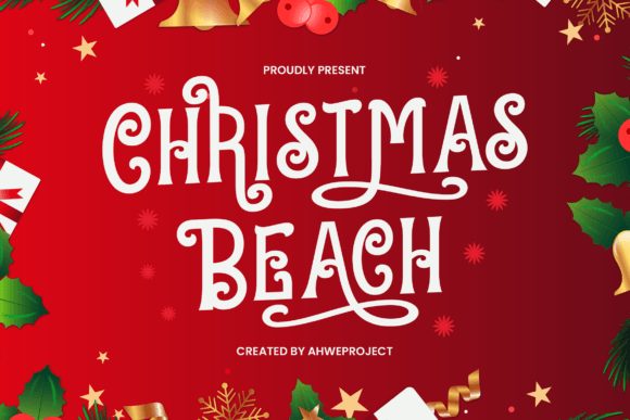 How Christmas Beach Font Elevated My Brand’s Holiday Packaging