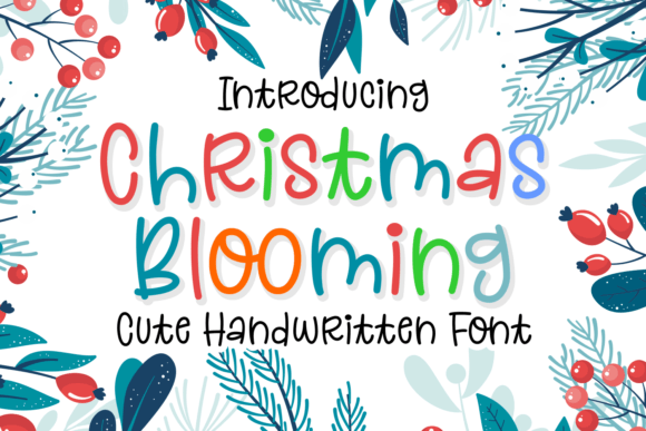 How Christmas Blooming Font Elevated My Brand’s Visual Identity