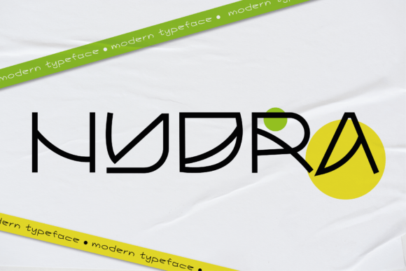 Hydra: A Quirky Display Font for Bold Editorial Design