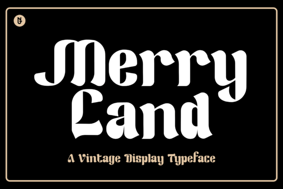Merry Land Font for Handmade Creations