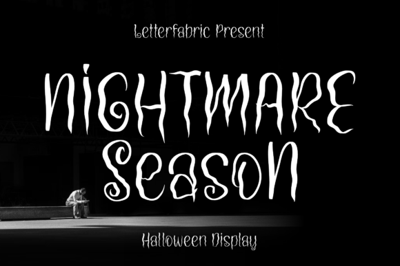 Nightmare Season Font for Halloween Campaigns