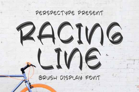 Racing Line: A Modern Display Font for Editorial Projects