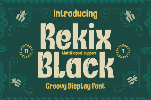 Rekix Black: A Bold Choice for Editorial Design