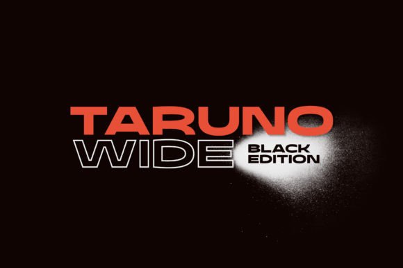 Taruno Wide Black for Handmade Creations
