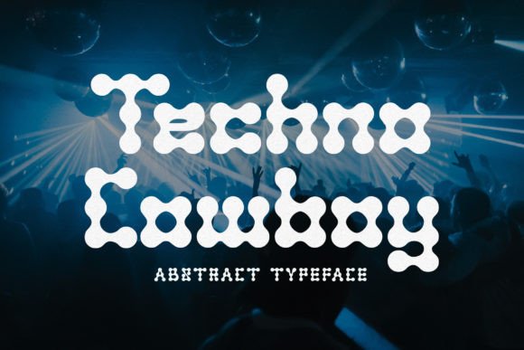 Techno Cowboy: A Modern Display Font for Bold Web Design