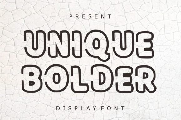 Unique Bolder: A Display Font That Elevates Campaign Creativity