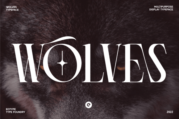 Wolves Font for Branding: A Sleek Display Typeface